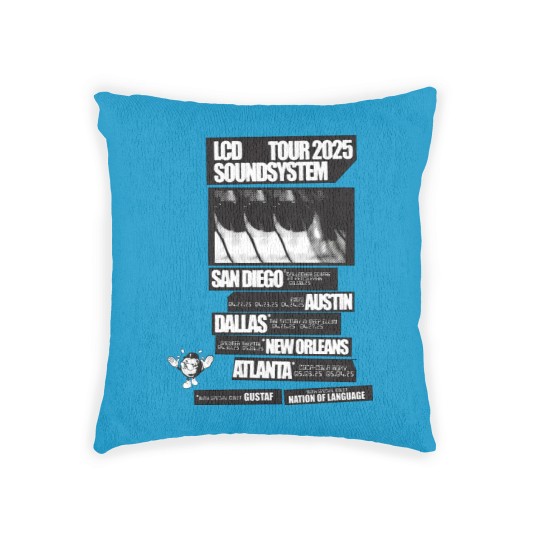 Discover New LCD Soundsystem Band Tour 2025 Woven Pillows
