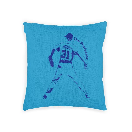Discover Greg Maddux The Professor Woven Pillows