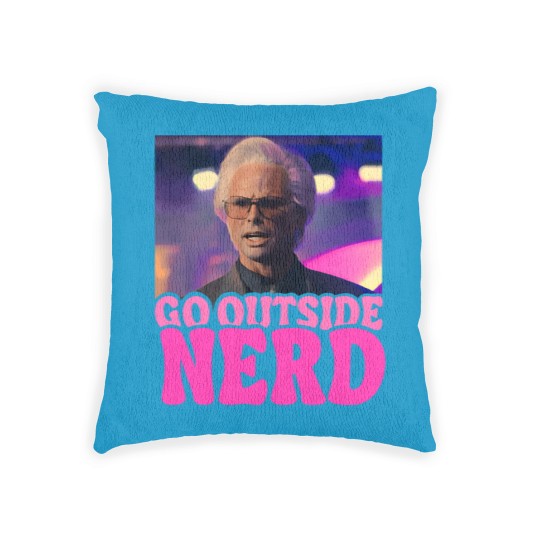 Discover Uncle Baby Billy Go Outside Nerd Comfort Color Woven Pillows, The Righteous Gemstones Movie