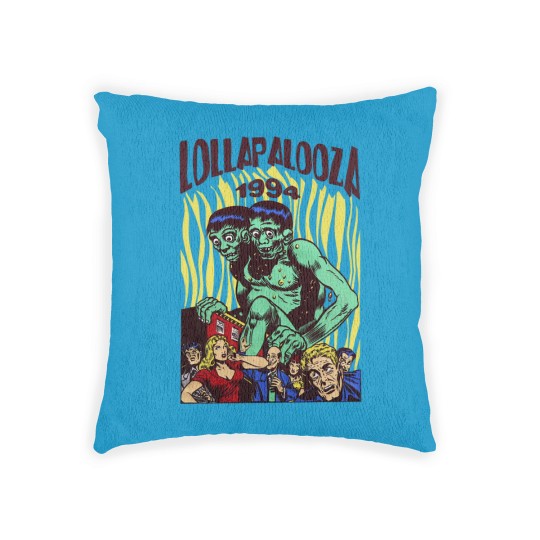 Discover Vintage 1994 Lollapalooza Tour Woven Pillows