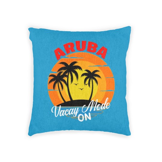 Discover Aruba Woven Pillows Aruba Vacation Woven Pillows