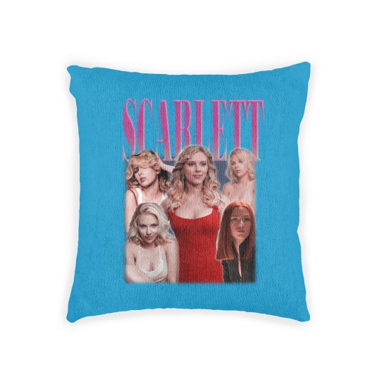 Discover Scarlett Johansson Woven Pillows, Scarlett Johansson Fan, Scarlett Johansson Movies Woven Pillows