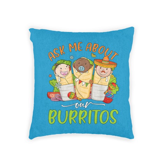 Discover Ask Me About Our Burritos Woven Pillows, Mexico NICU Nurse Woven Pillows, Nicu Cinco De Mayo Woven Pillows