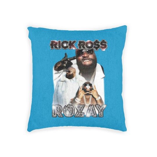 Discover Vintage Rick Ross Woven Pillows