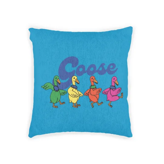 Discover Goose the Band Dancing Goose Woven Pillows, Gift for Music Fan