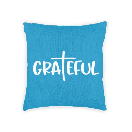 Discover Grateful Cool Faith Woven Pillows,Religious Appearel,Faith-Based Fashion, Jesus Christ  Woven Pillows