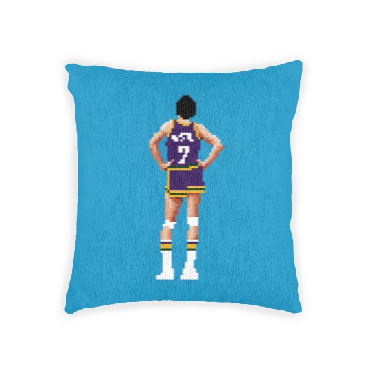 Discover Pete Maravich Pixel - Pete Maravich - Woven Pillows