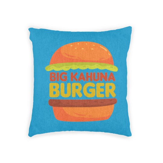 Discover Big Kahuna Burger Woven Pillows