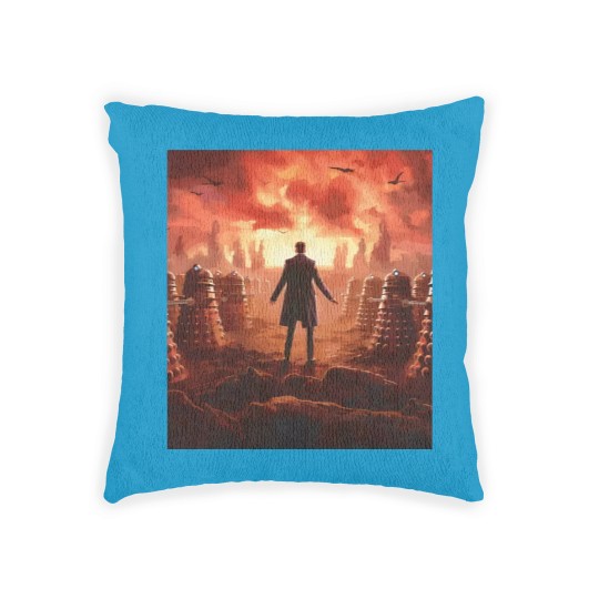 Discover Doctor Who 60th Anniversary Dalek Invasion Woven Pillows