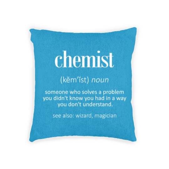 Discover Chemist chemistry student science gift Woven Pillows