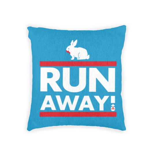 Discover Run Away! Woven Pillows, Monty Python, Spamalot Woven Pillows
