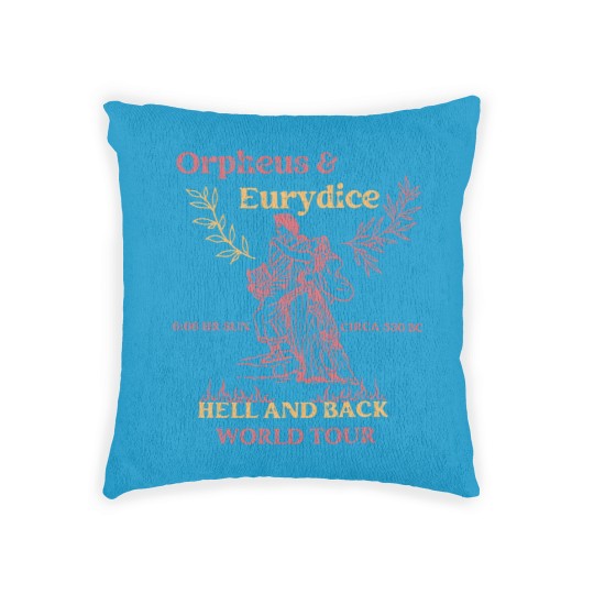 Discover Orpheus and Eurydice Woven Pillows, Mythology Woven Pillows, Vintage Greek Mythology Poet Woven Pillows