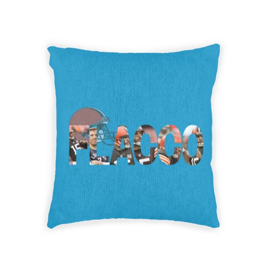 Discover Joe Flacco Cleveland Football Woven Pillows