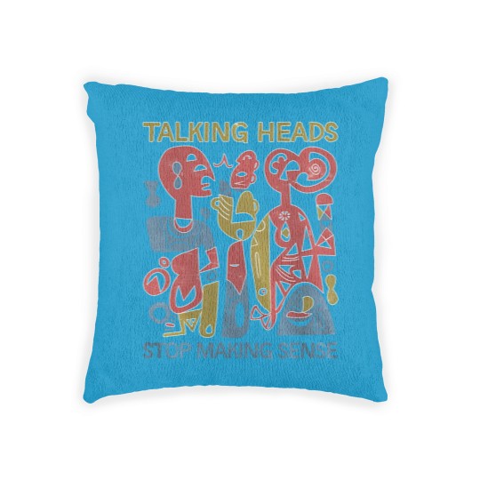 Discover Stop Making Sense Talking head retro Woven Pillows, Talking head indie shoegaze Woven Pillows
