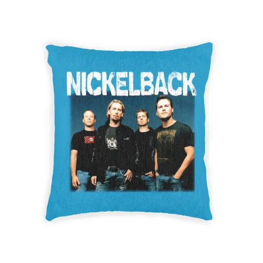 Discover Nickelback Woven Pillows, Nickelback Fan Gift, Rollin New Album, Brandon Kroeger