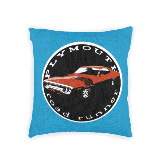 Discover 1972 Plymouth Road Runner Hardtop Woven Pillows