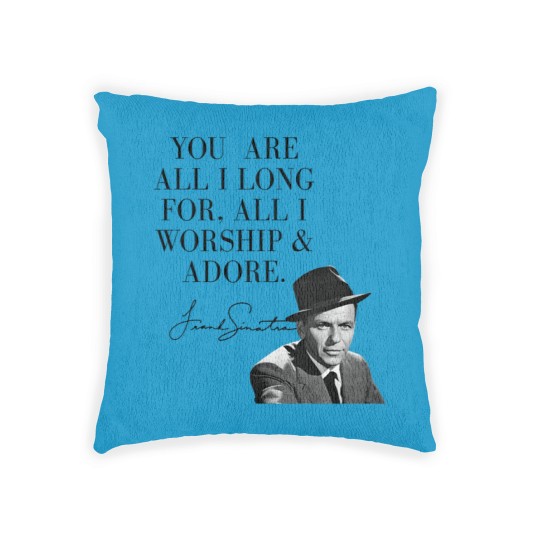 Discover Frank Sinatra Woven Pillows, Gift for Her, Moon Woven Pillows, Music Woven Pillows