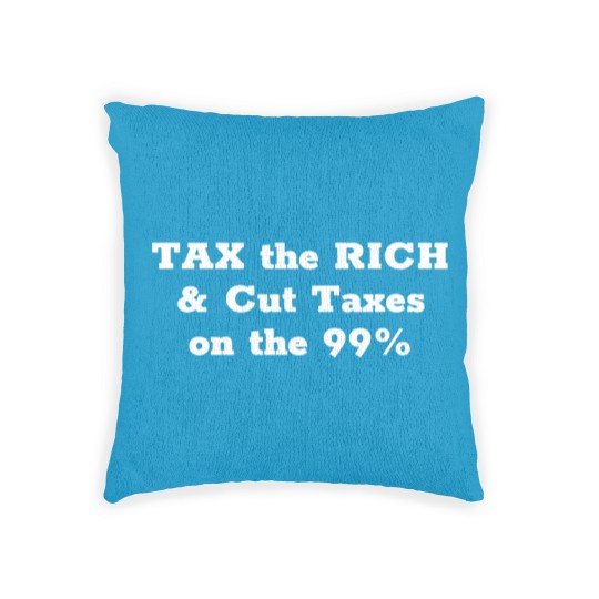 Discover TAX the RICH Woven Pillows