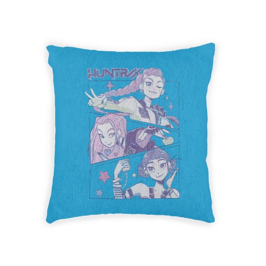 Discover Kpop Demon Hunters Woven Pillows, Huntrix Woven Pillows