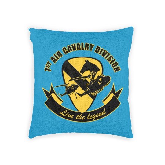 Discover 1st Air Cavalry Division Air Cav - Live The Legend Woven Pillows