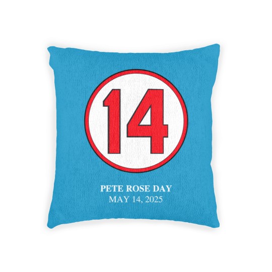Discover 2025 - Pete Rose Day Woven Pillows