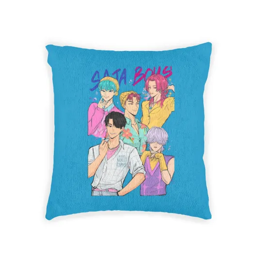 Discover Saja Boy Unisex 2025 Multicolor Woven Pillows