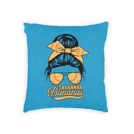 Discover Savannah Bananas Baseball, BANANAS BASEBALL Woven Pillows