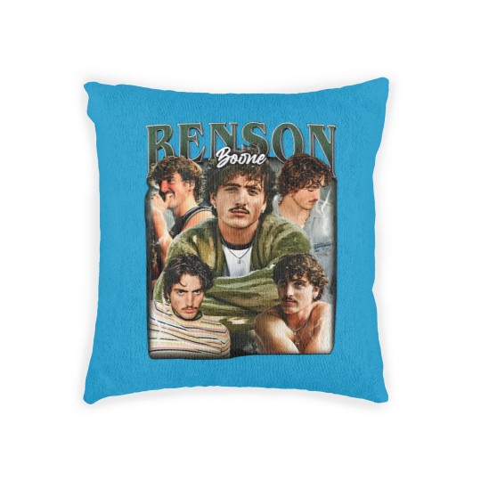 Discover Benson Boone Unisex Softstyle Woven Pillows