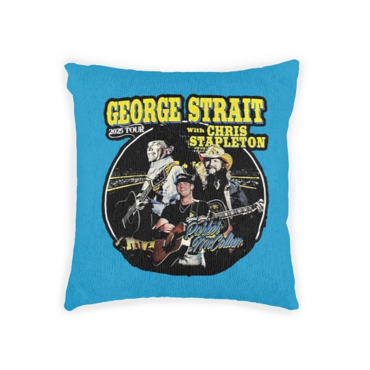 Discover Chris Stapleton King of Country Tour Stadium 2025 Woven Pillows S
