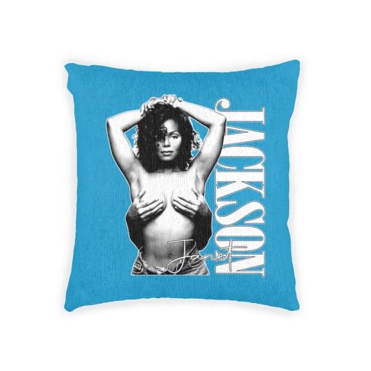 Discover Janet Jackson Concert Tour Woven Pillows, Vintage Janet Jackson Woven Pillows