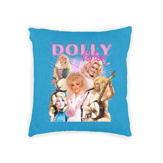 Discover Vintage Dolly Parton Country Music Fan NashvilleT Woven Pillows