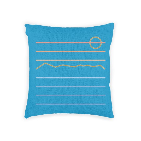 Discover Mountain Sun - Mountain - Woven Pillows