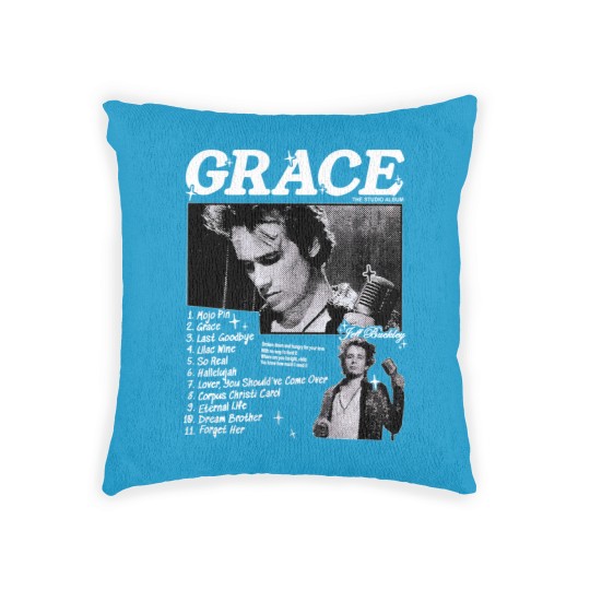Discover Jeff Buckley Woven Pillows, Jeff Buckley Mystery White Boy Tour