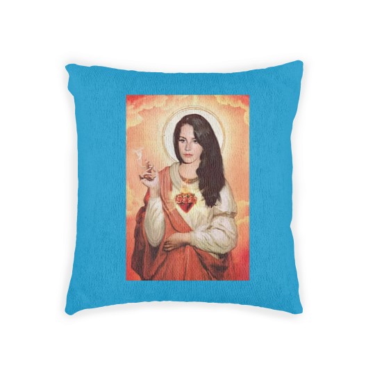 Discover Saint Lana del rey Woven Pillows