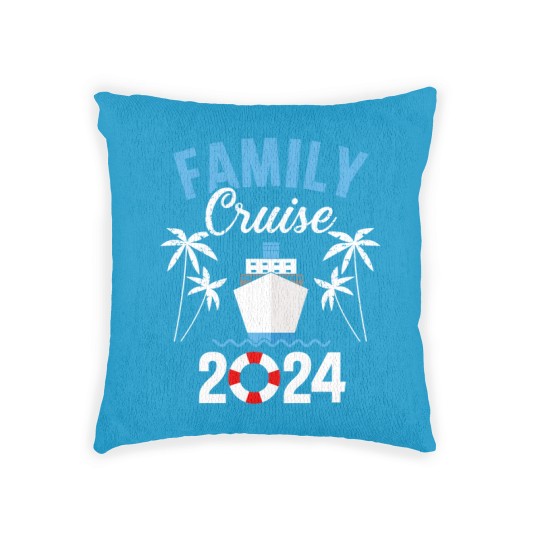 Discover Family cruise 2023 for cruising ship vacation Woven Pillows