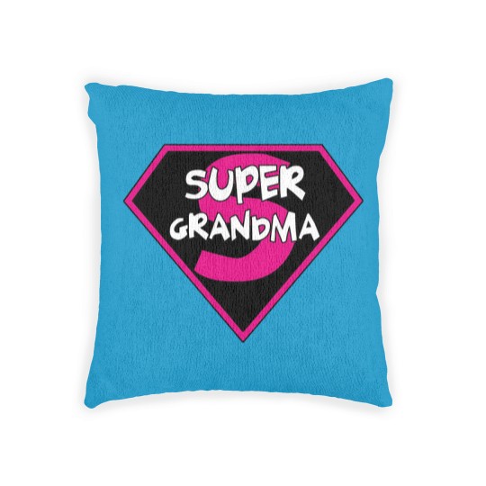 Discover Super Grandma Woven Pillows