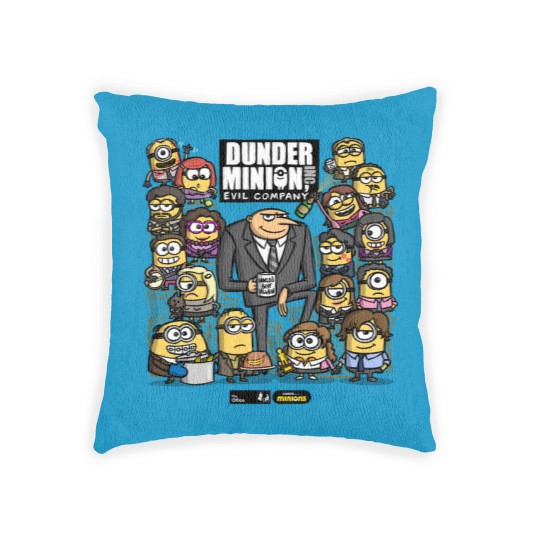 Discover The Office X Minions Characters Woven Pillows