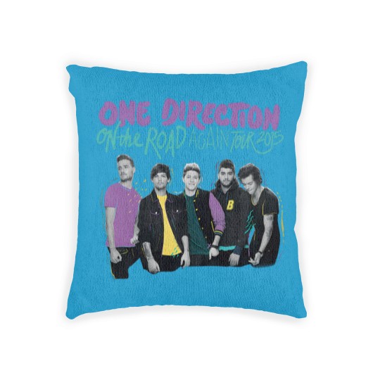 Discover One Direction On the Road Again Tour 2015 Merch Woven Pillows