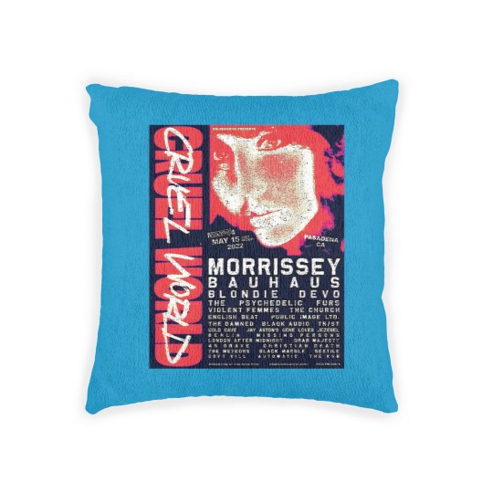Discover cruel world festival 2022 v2 Woven Pillows