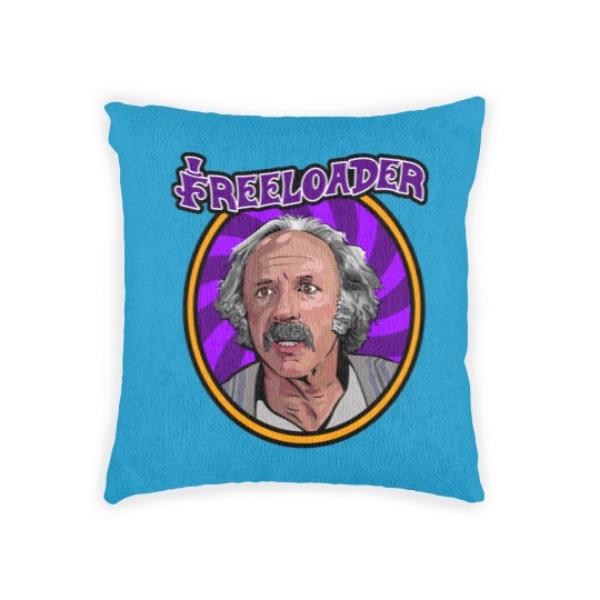 Discover Grandpa Joe Is The Og Freeloader Sticker Woven Pillows