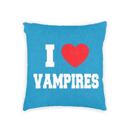 Discover I Love Vampires Woven Pillows