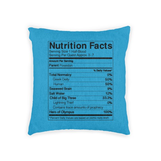 Discover Half-Blood Nutrition Guide (Percy) Classic Woven Pillows Woven Pillows