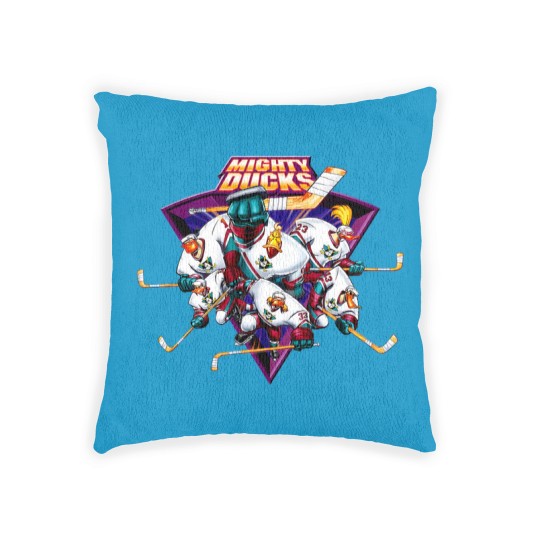 Discover Vintage Mighty Ducks Flashs Woven Pillows