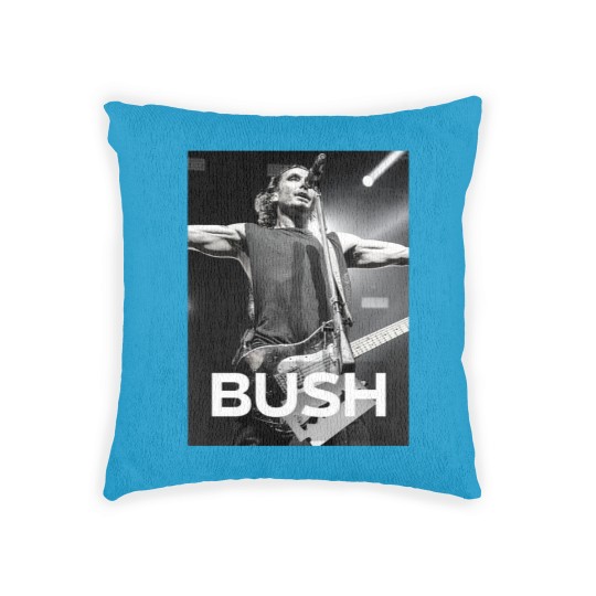 Discover BUSH ROCK BAND Tour - Bush Fan Edition - Nostalgic 90s Woven Pillows