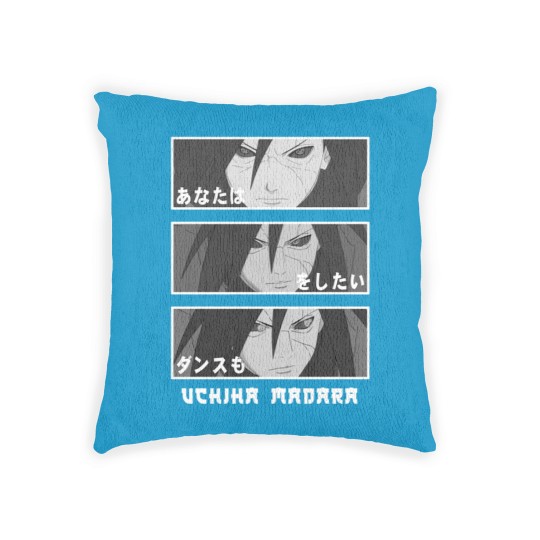 Discover dance with the god of the eyes - Madara - Woven Pillows