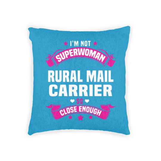 Discover Rural Mail Carrier Woven Pillows
