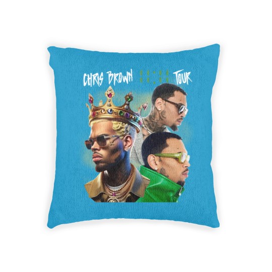 Discover Chris Brown Woven Pillows, Chris Brown 11:11 Tour 2024 Woven Pillows, Chris Brown Breezy Woven Pillows