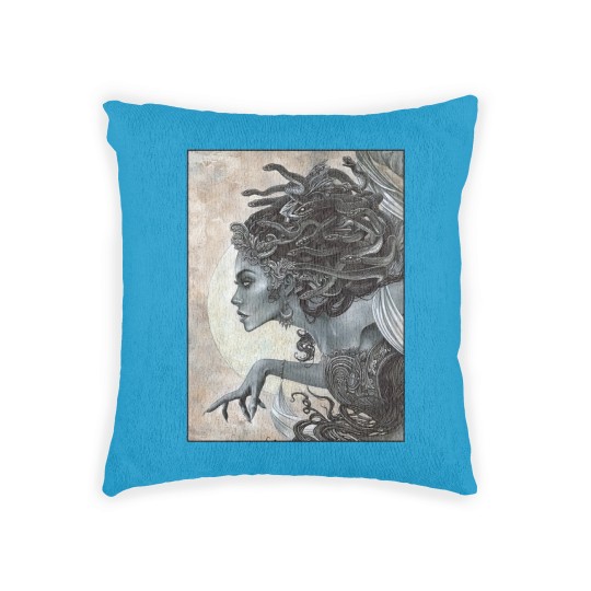 Discover Medusa Graphic Woven Pillows