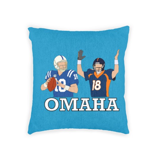 Discover Peyton Manning Omaha Woven Pillows