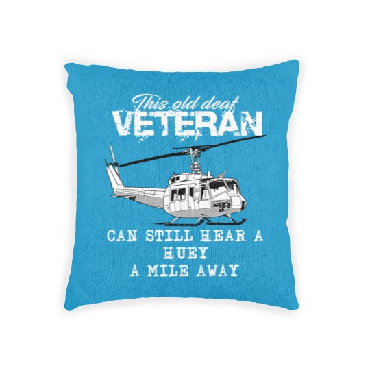 Discover Uh1 Huey Helicopter T Army Aviation Veteran Woven Pillows